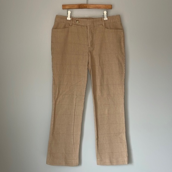 LAUREN RALPH ADELLE | Women’s LAUREN by RALPH LAUREN Khaki Dress Pants Size 10 - Picture 2 of 8